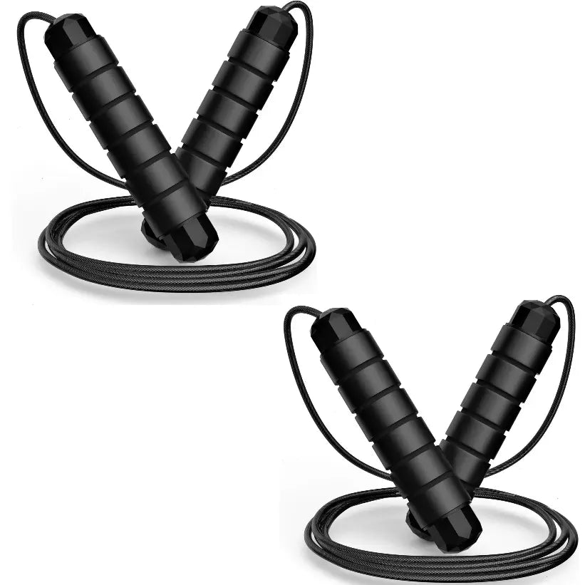 Adjustable-Pro Speed Jump Rope, Tangle-Free Skipping Rope with Ball Bearing Swivel & Ergonomic Handles for Women, Men & Kids, Home, School & Gym Workouts